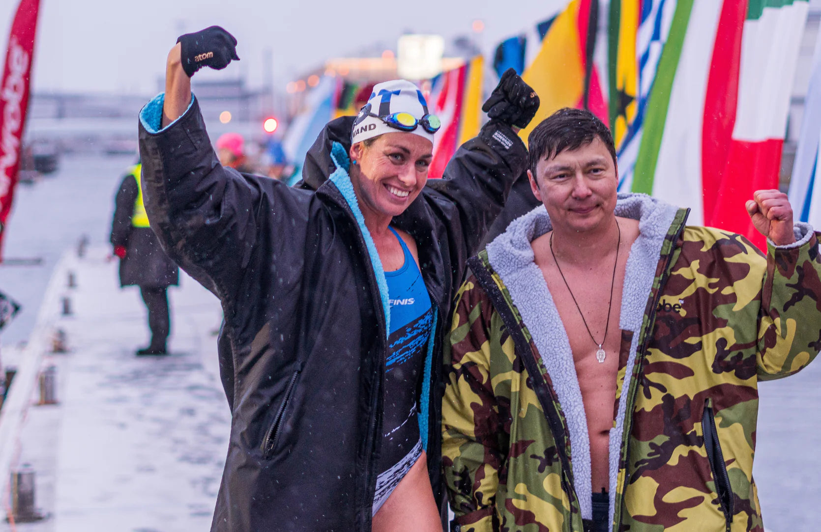 Conquering the cold at the Winter Swimming World Championship 2024 pow