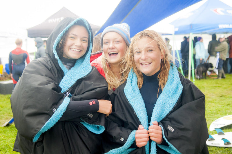 Surfing GB and dryrobe