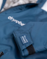 Studio detail shot of AW25 Blue Dryrobe® advance long sleeve 