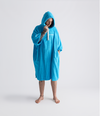 Blue Organic Towel Changing Robe