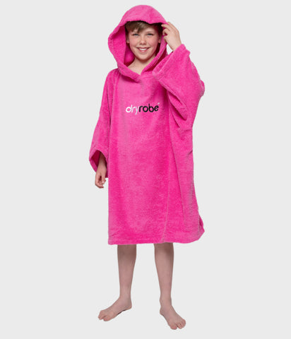 Kids Organic Cotton Towel dryrobe® Pink