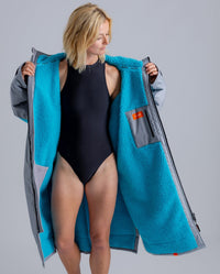 RNLI Light Grey Turquoise Advance Changing Robe