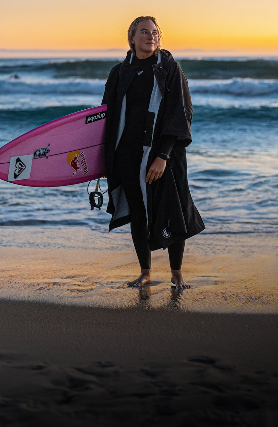 Get ready for fun! All weather BISO Storm poncho/changing dry robe - Winter surf,SUP & wild swim. Super warm + waterproof. A offers great Gift