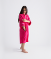 Hot Pink Organic Towel Changing Robe