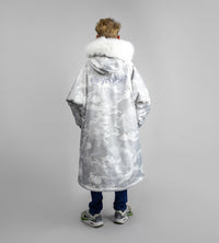 Alpine White Camo Kids Advance Changing Robe