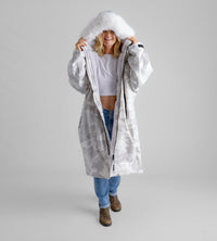 Alpine White Camo Advance Changing Robe