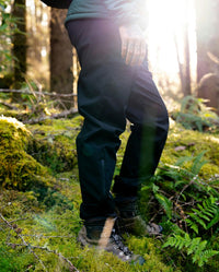 *MALE* Man walking through forest wearing dryrobe® Thermal Trousers 