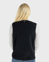 Black Thermal Unisex Fleece Gilet