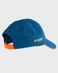 Back of Deep Sea Blue dryrobe Quick Dry Cap