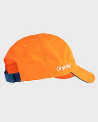 Back of Orange dryrobe Quick Dry Cap