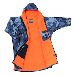 Blue Camo Orange