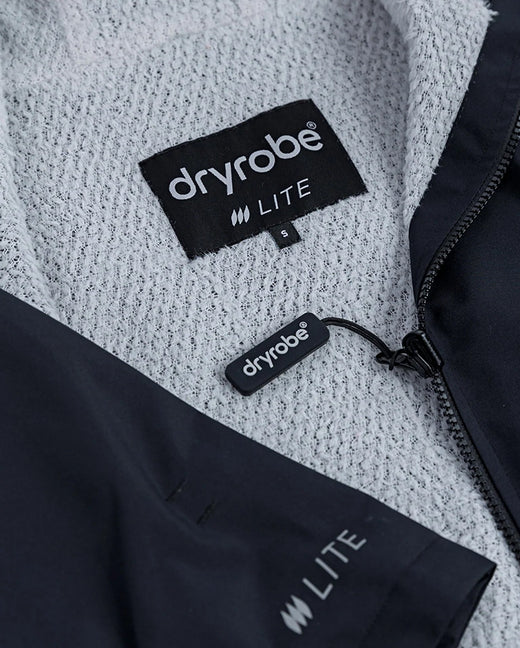 Black Lite Changing Robe | Dryrobe® – dryrobe USA