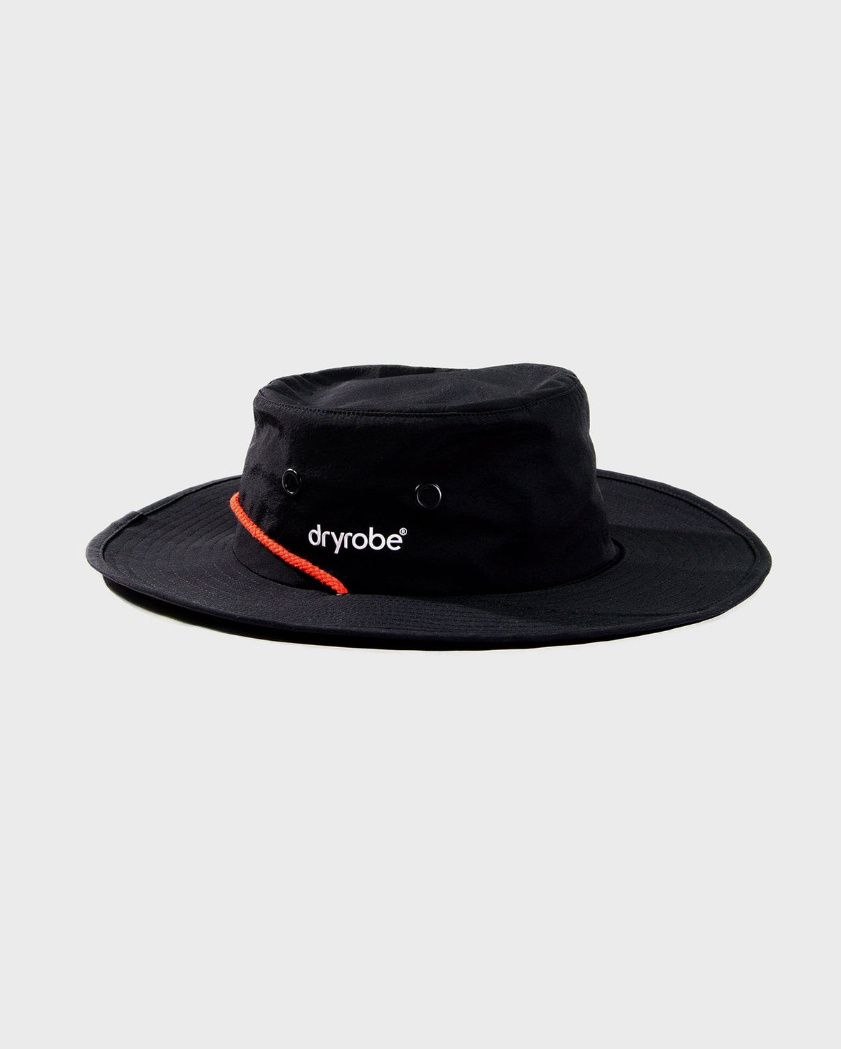 1|Black dryrobe® Quick Dry brimmed hat